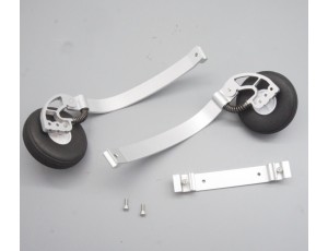 Top-Design CNC Main Suspension Strut & Wheel Set For FMS 1.2M Ranger Plane